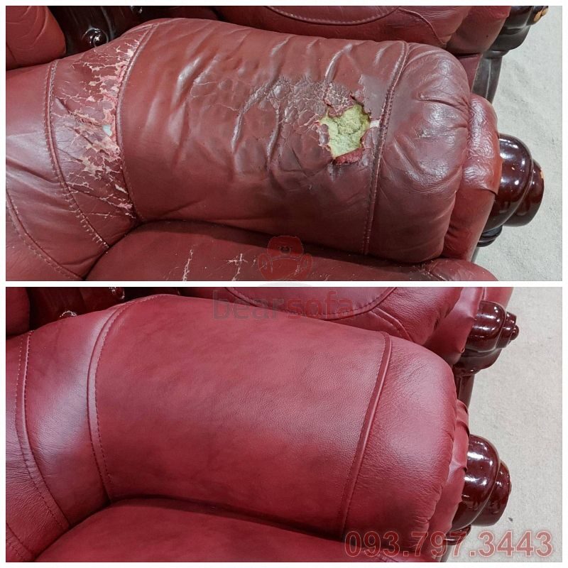 Bọc ghế sofa Bến Cát dịch vụ tận nhà nhanh chóng 21 Tay mịn như thế này thì ai mà không thích nắm, hihi