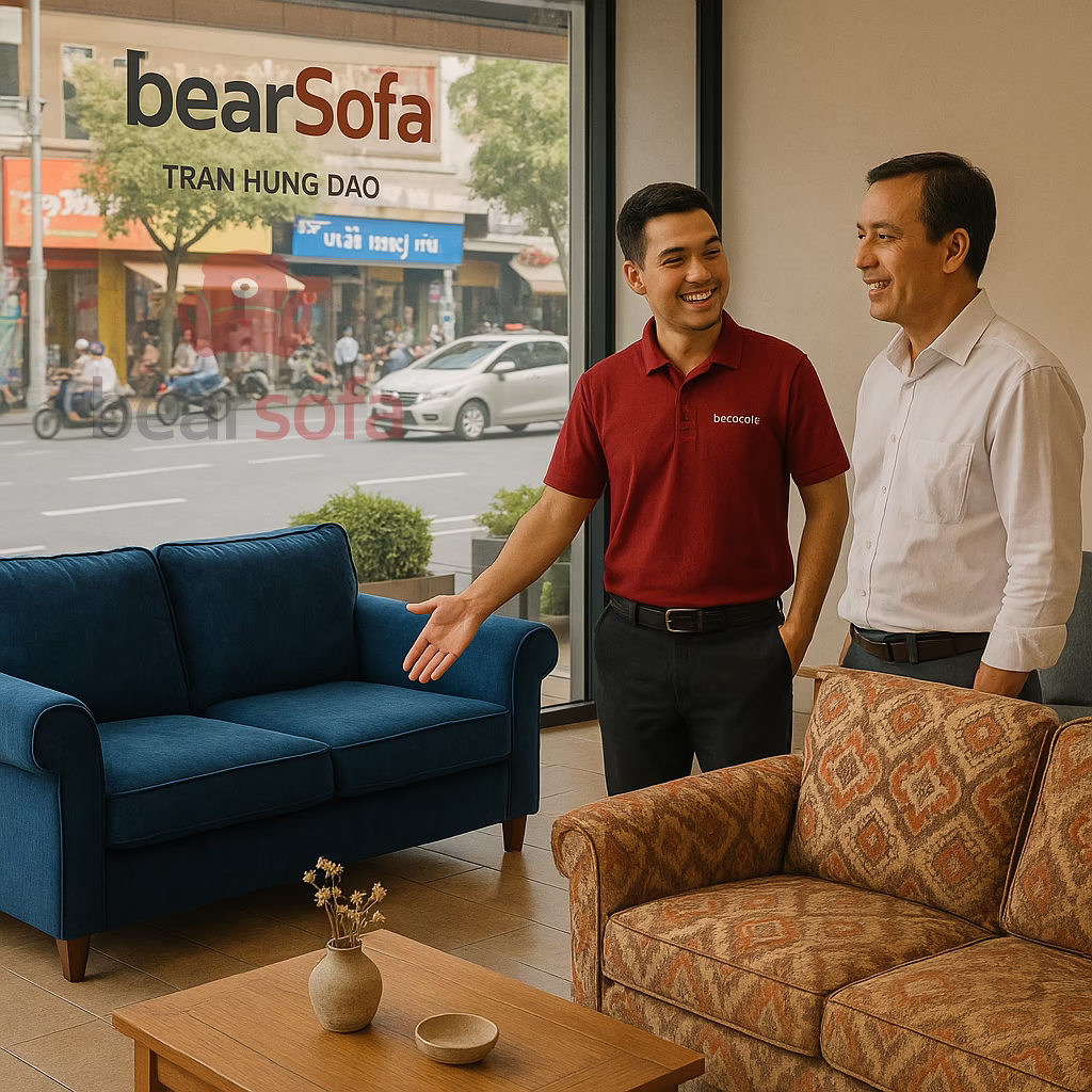 Dịch Vụ Bọc Ghế Sofa Phường Bến Thành, Quận 1 – BearSofa 16 Xưởng bọc ghế sofa BearSofa với sofa đa phong cách tại phường Bến Thành, Quận 1