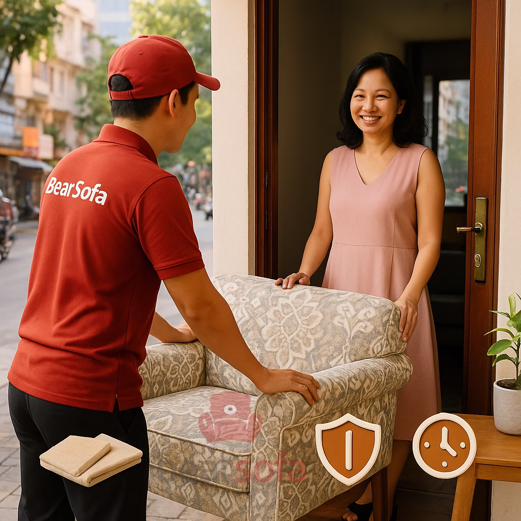 Dịch Vụ Bọc Ghế Sofa Phường Cầu Ông Lãnh, Quận 1 26 Xưởng bọc lại ghế sofa phường Cầu Ông Lãnh - BearSofa