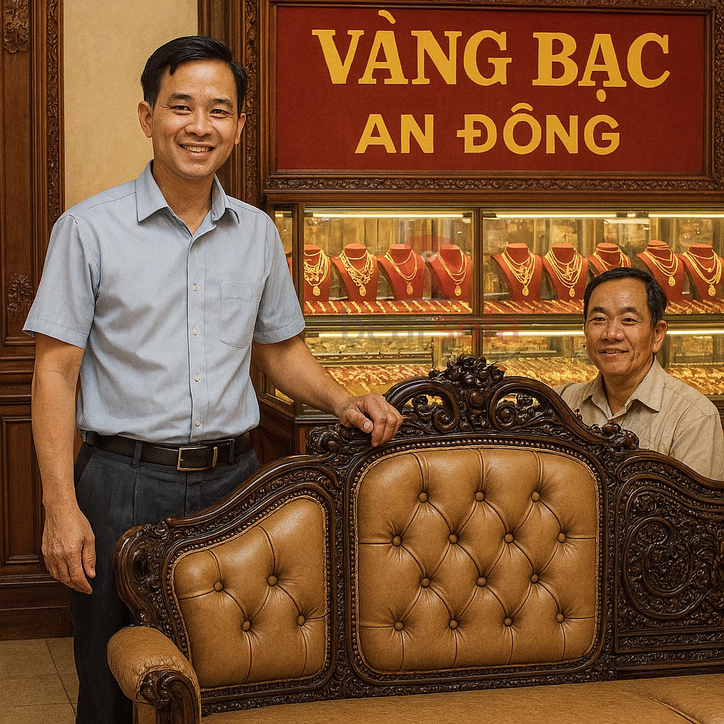 Câu chuyện bọc ghế sofa phường Chợ Quán cho gia đình anh Minh đường Nguyễn Trãi, khung gỗ 30 năm từ BearSofa.