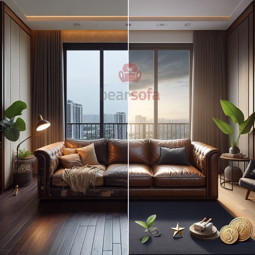 Dịch Vụ Bọc Ghế Sofa Phường Sài Gòn, Quận 1 – BearSofa 21 Trước và sau khi bọc ghế sofa tại phường Sài Gòn, Quận 1 với BearSofa – tiết kiệm, thẩm mỹ, thân thiện môi trường