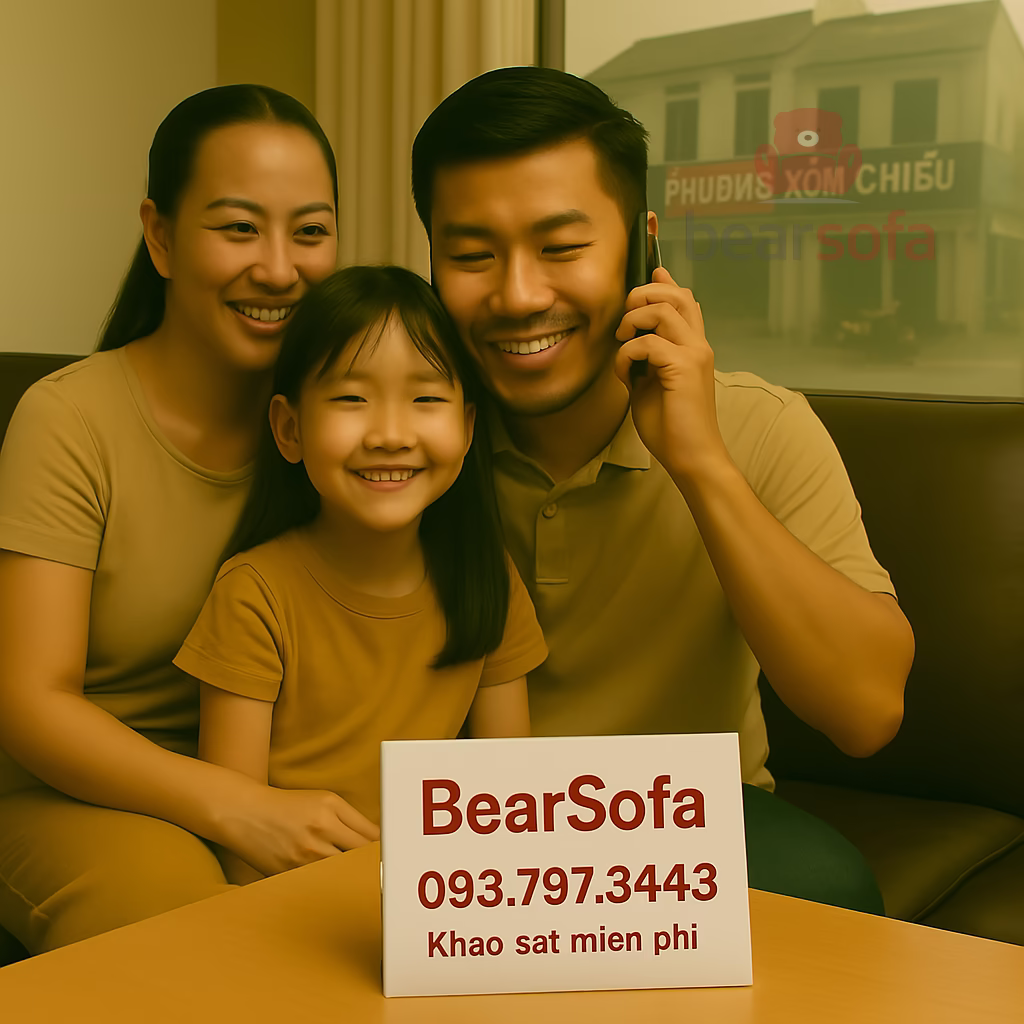 Dịch Vụ Bọc Ghế Sofa Phường Xóm Chiếu - BearSofa 18 Địa chỉ bọc ghế sofa phường Xóm Chiếu - BearSofa