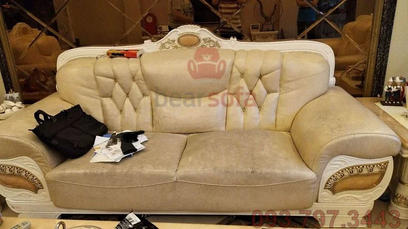 Ghế sofa nhà cô Thủy quận 11