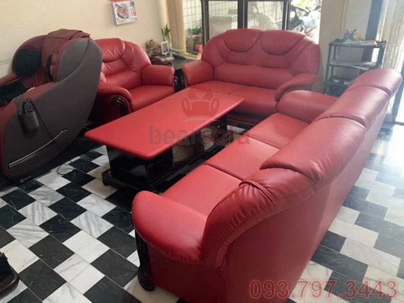 Bọc lại sofa Thủ Đức bằng da công nghiệp