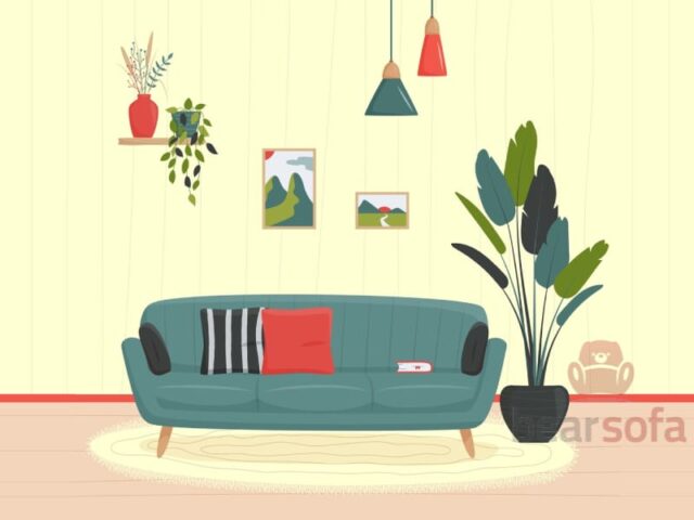 Cách bố trí cây cảnh trong phòng khách phù hợp