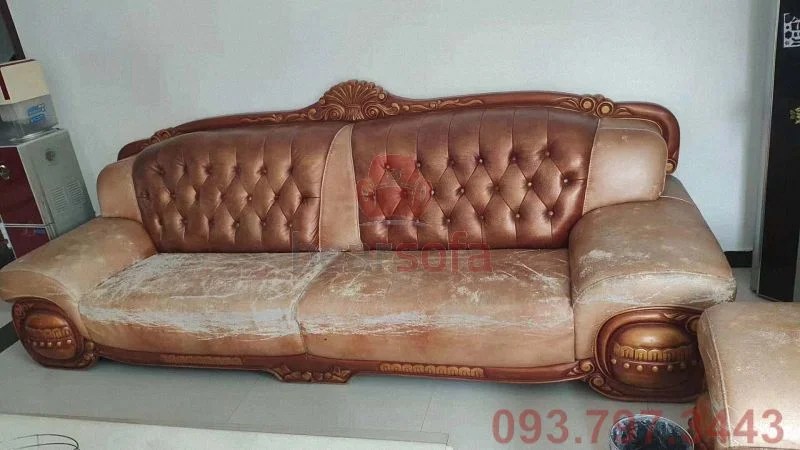 Bọc lại ghế sofa cũ quận 10 - Ảnh trước