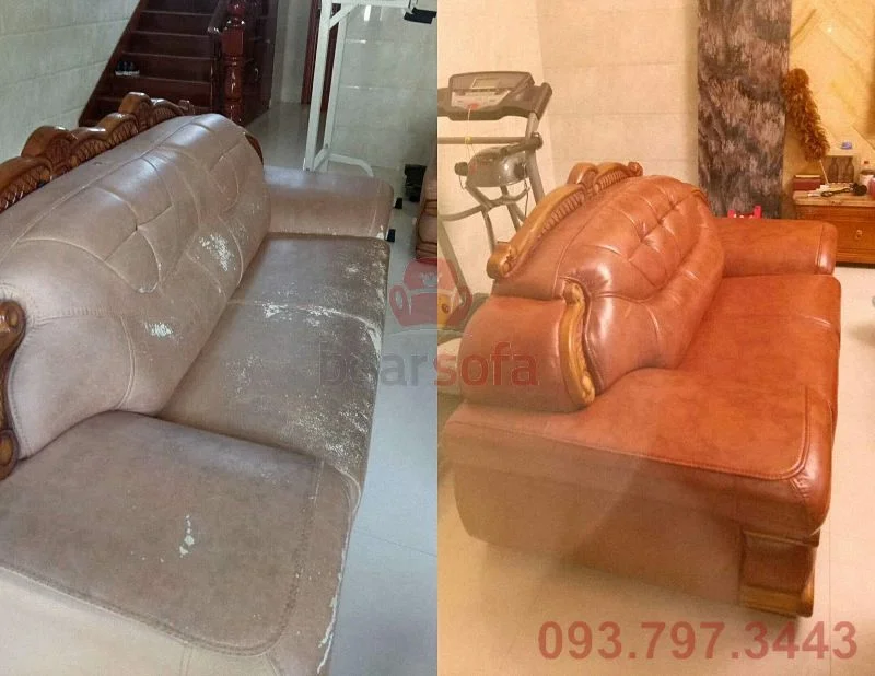 Bọc sofa cũ Nhà Bè