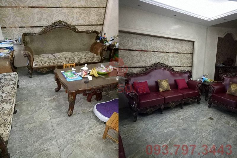 Bọc sofa cổ điển tại huyện Cần Giờ