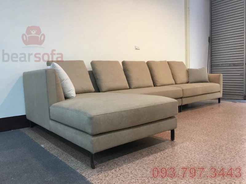 Với diện tích đa số căn hộ ở TPHCM bộ sofa góc này có kích thước khá lớn