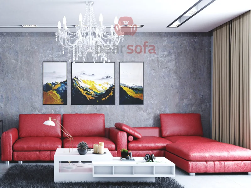 Mẫu ghế sofa da đẹp - Leather Sofa - BearSofa Mẫu 14