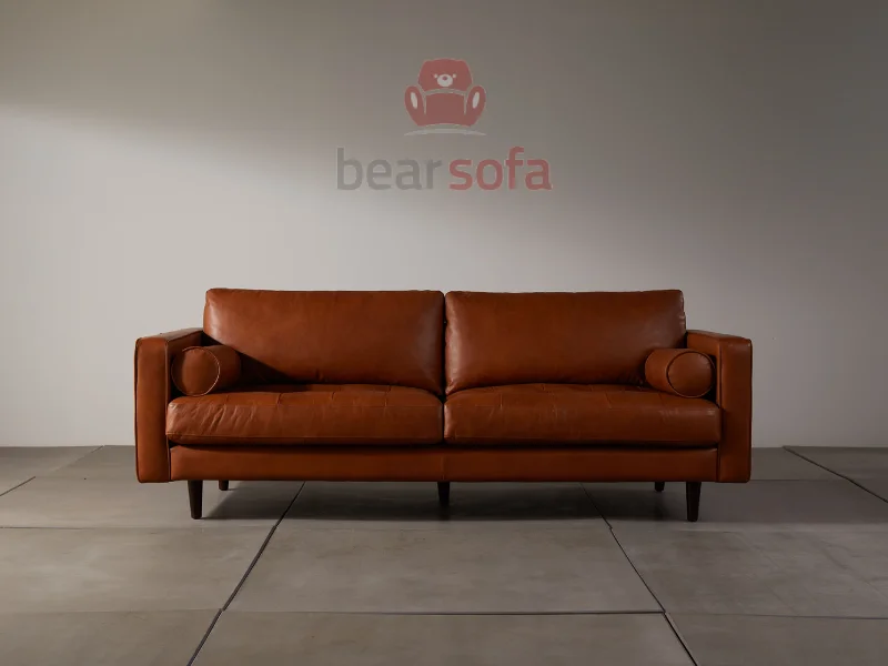 Mẫu ghế sofa da đẹp - Leather Sofa - BearSofa Mẫu 5