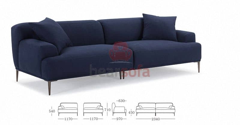 Kích Thước Ghế Sofa Băng Volda Sofa 1