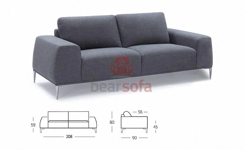 Kích Thước Ghế Sofa Băng Vik 3 Seater Sofa
