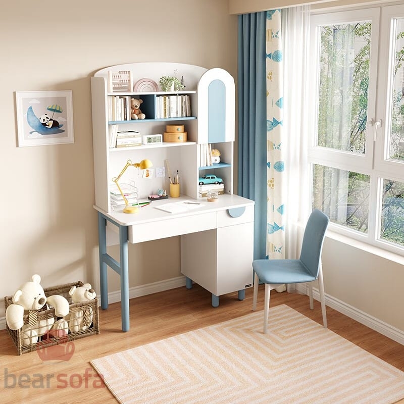 32 Mẫu bàn học cho bé đẹp và đầy đủ chức năng 3 Mẫu 03: Mẫu bàn học cho bé