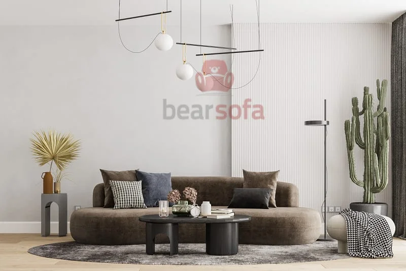 Mẫu 14: Bộ bàn ghế sofa phòng khách - bọc nệm sofa