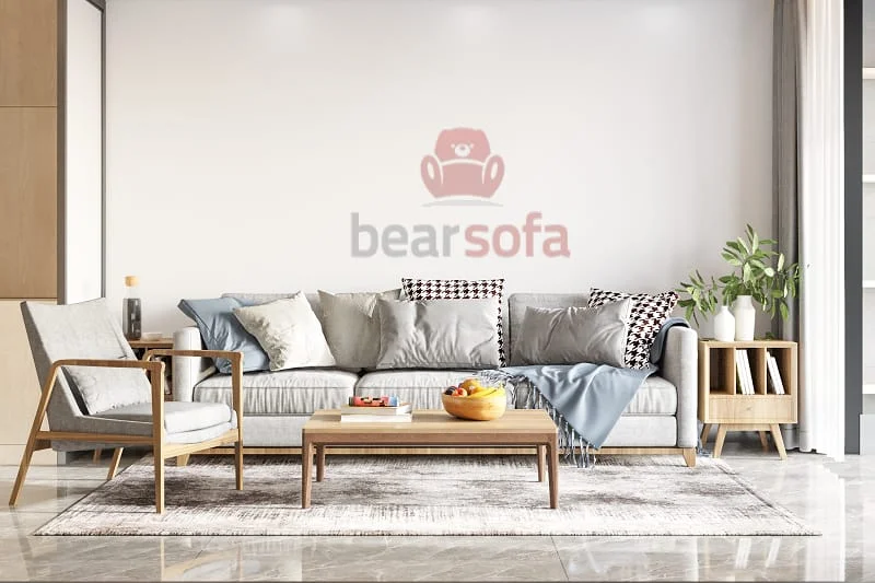 Mẫu 27: Ghế sofa nhỏ - da bọc ghế sofa