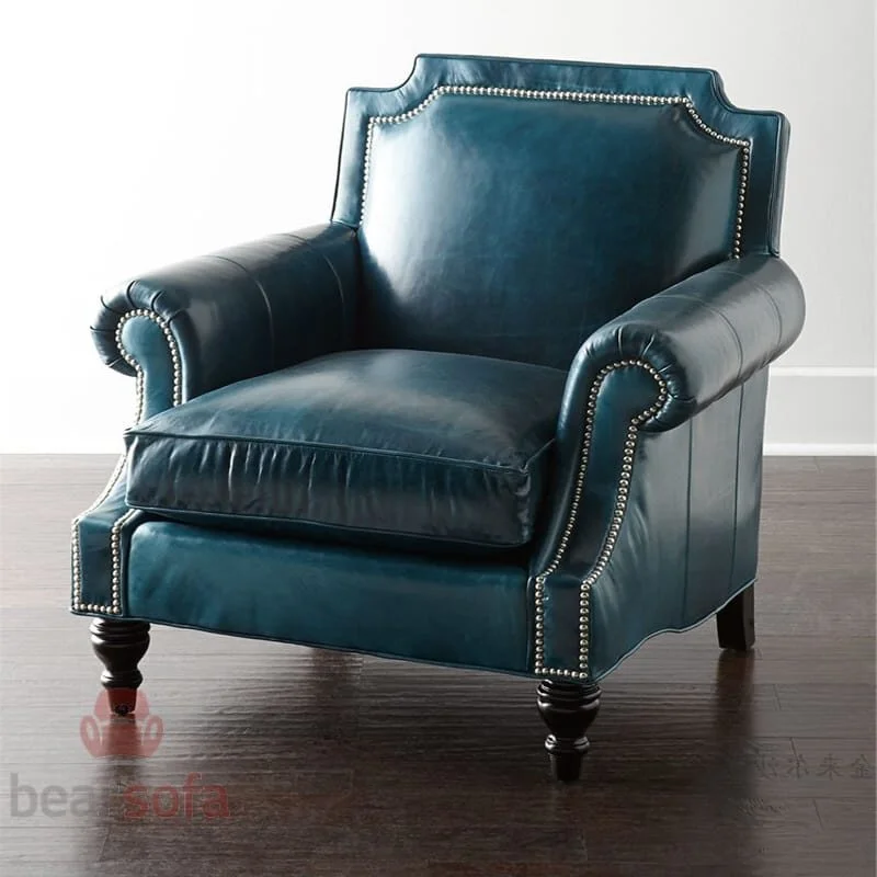 Mẫu 118: Mẫu ghế sofa đơn tân cổ điển đẹp
