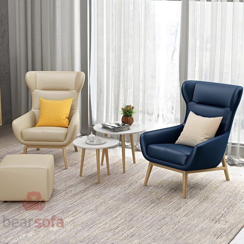 150+ Mẫu ghế sofa đơn đẹp nhất định phải xem 2025 258 Mẫu 104: Mẫu ghế sofa đơn thư giãn đẹp