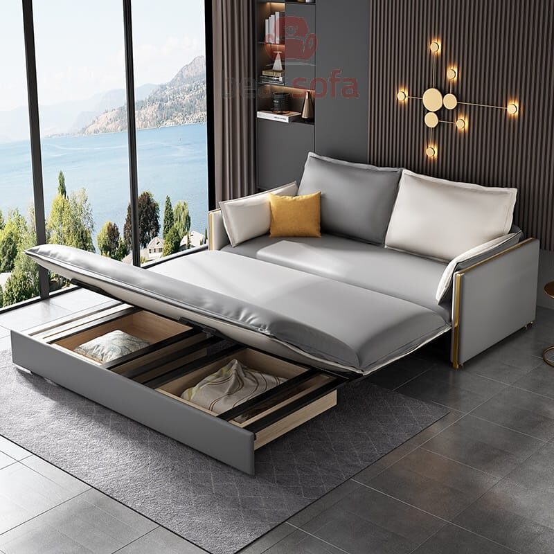 Mẫu ghế sofa giường đẹp có thiết kế thông minh