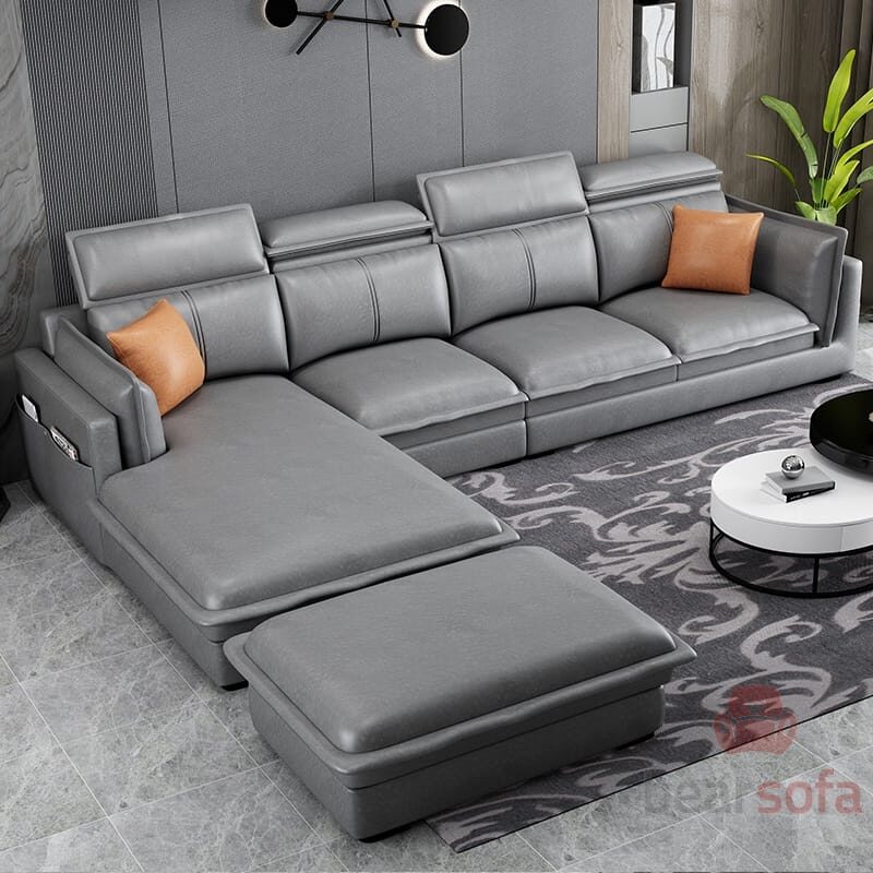 Mẫu 02: Ghế sofa góc chữ L đẹp cho phòng khách
