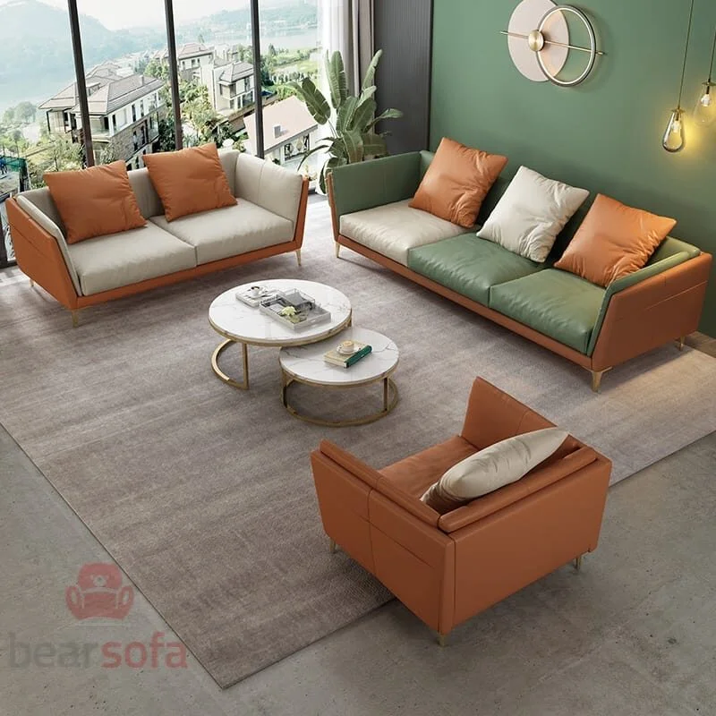 Mẫu 52: Mẫu ghế sofa phòng khách đẹp sang trọng