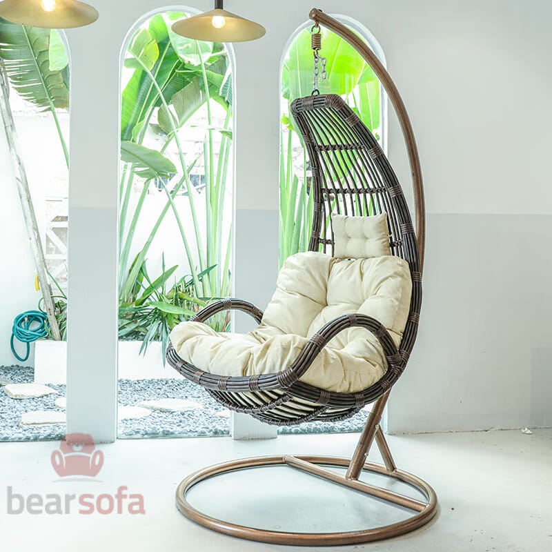 140 mẫu ghế xích đu, ghế đu đưa, xích đu trứng, ghế treo trần nhà 21 Mẫu 20: Mẫu ghế xích đu - ghế đu đưa