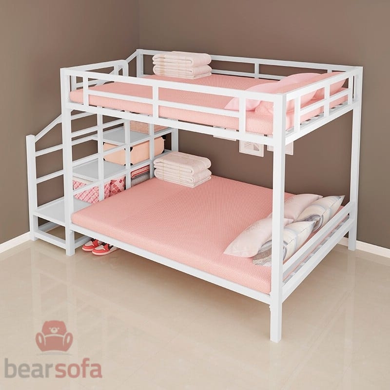 60 mẫu giường tầng - Lựa chọn tuyệt vời cho không gian nhỏ 125 Mẫu 62: Mẫu giường tầng sắt