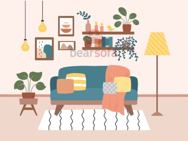 Những vật dụng trang trí sofa phòng khách đẹp nhất