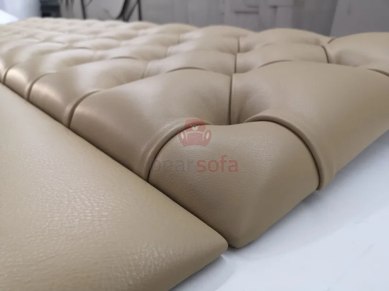 Tấm ốp đầu giường được hoàn thiện tại xưởng BearSofa